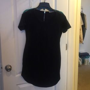 Black mini sheath dress NWOT